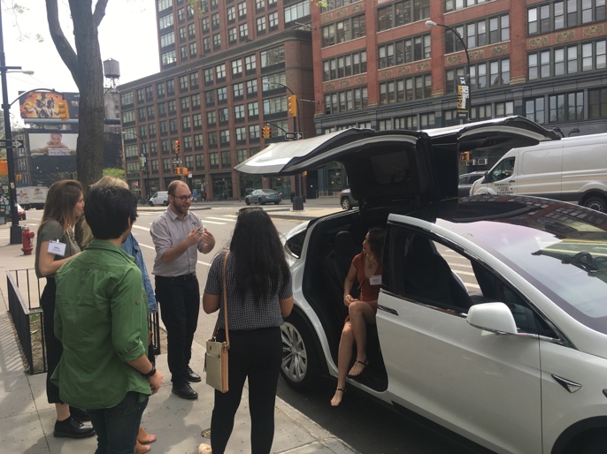 Electric Tesla 
